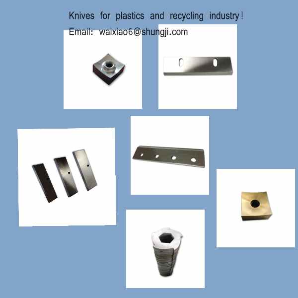 knife for plastic and recycling industry